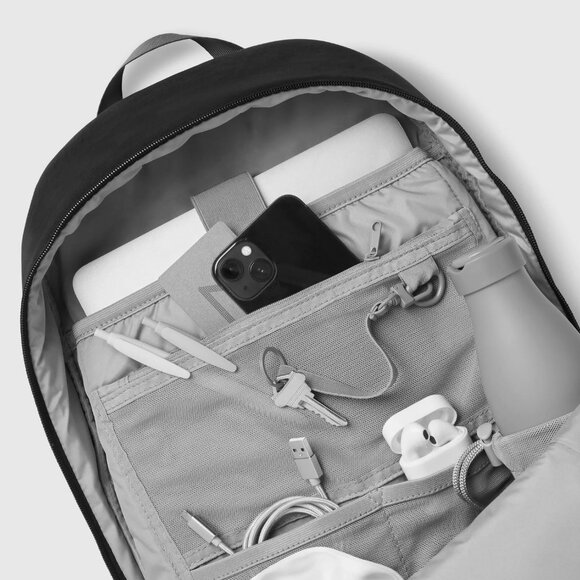 FWD Pleated Nylon Backpack 18L - Baby Blue - Picture 5 of 8